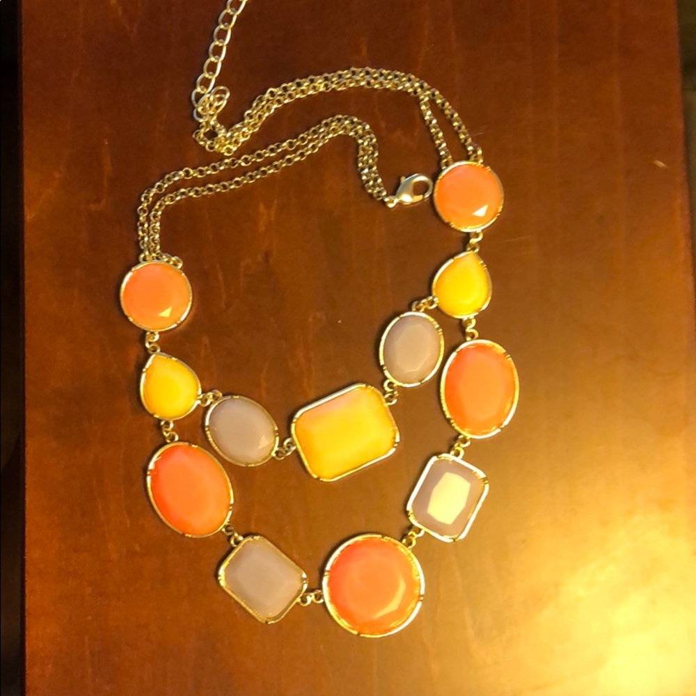 Pastel chunky necklace